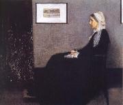 Arrangement in Grey and Black Nr.1 or Portrait of the Artist-s Mother James Abbott McNeil Whistler